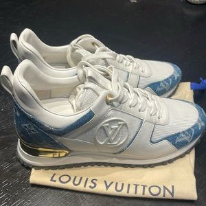 Authentic Louis Vuitton sneakers. Like new condition and comes with bag